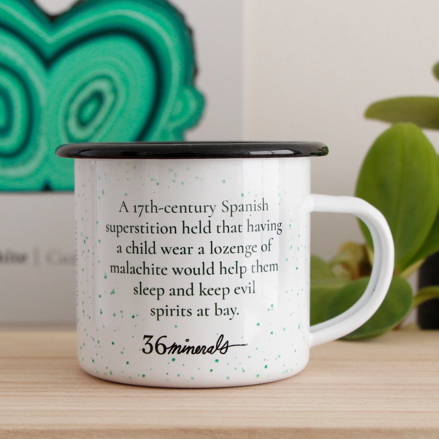 Malachite Camper Mug