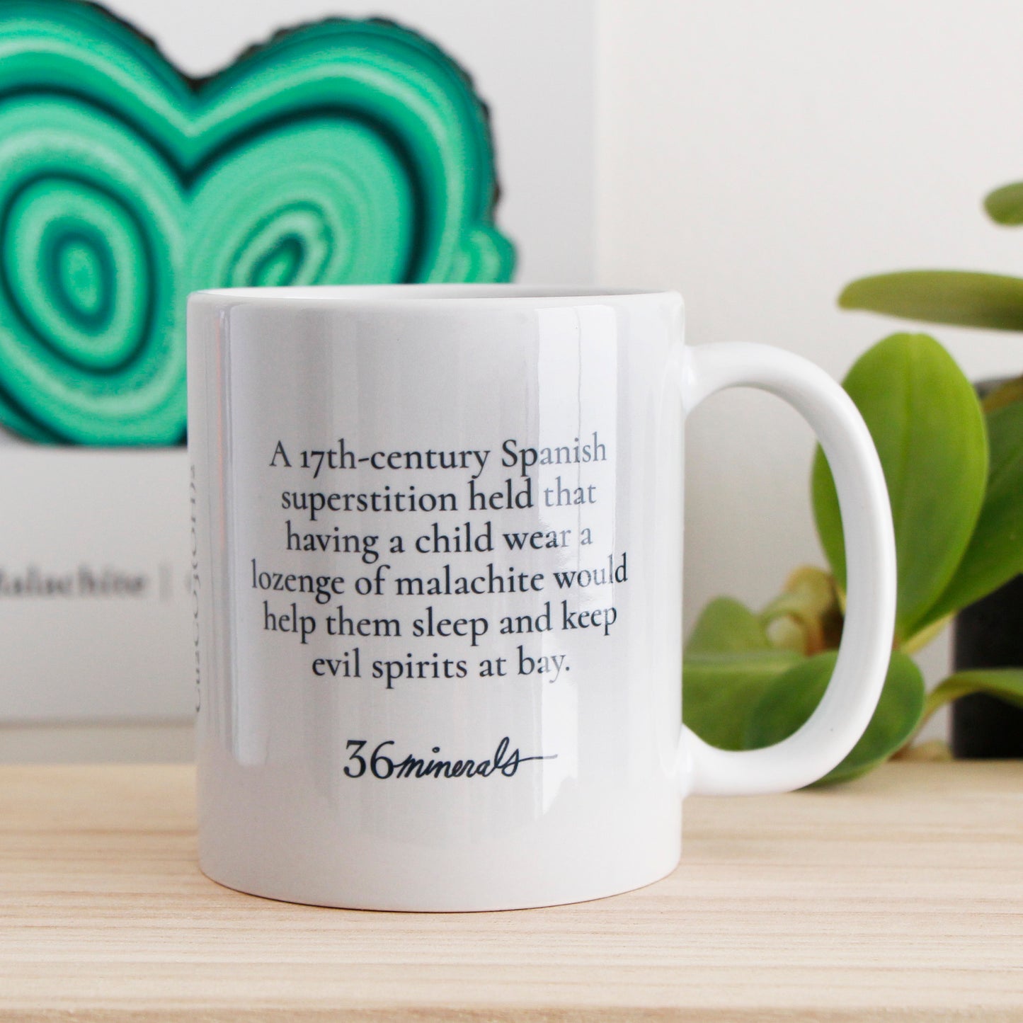 Malachite Porcelain Mug