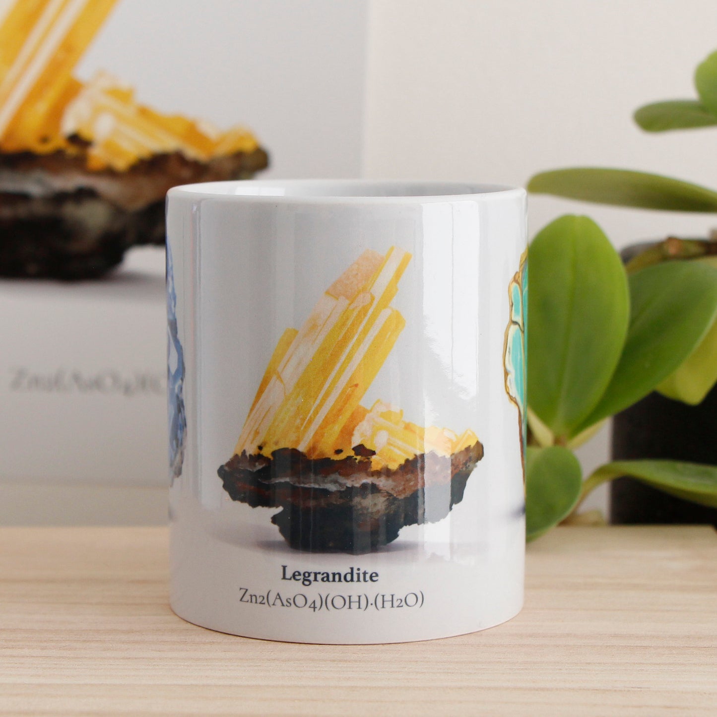 Three Mineral Porcelain Mug