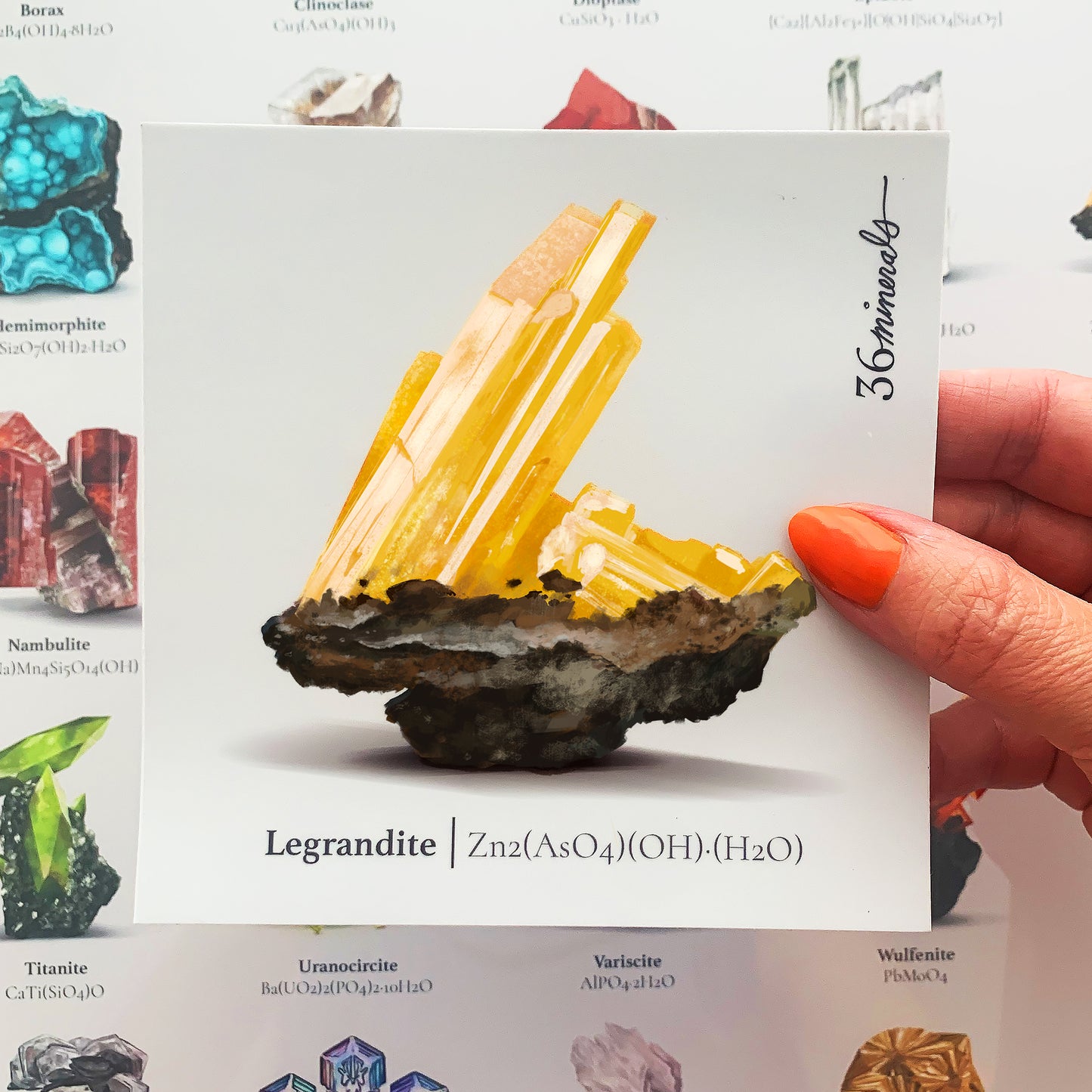 Legrandite Sticker