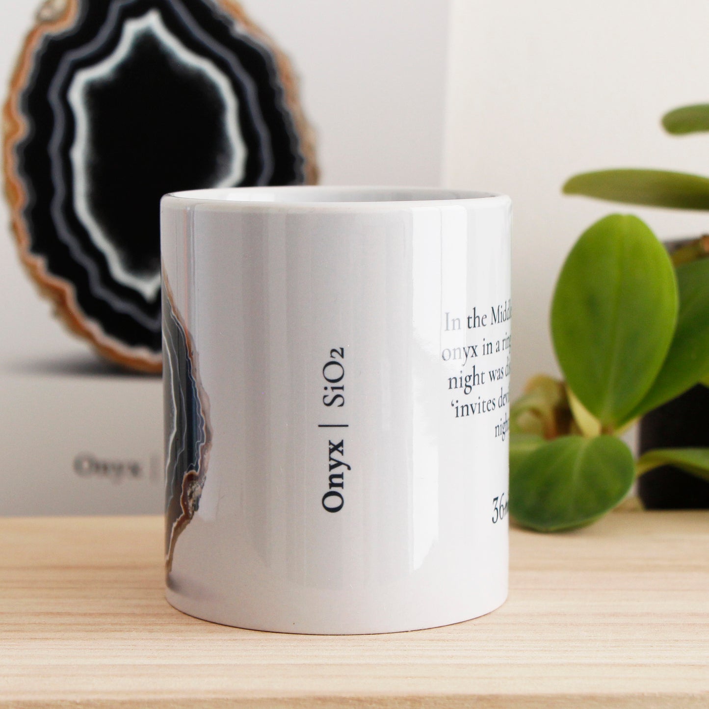 Onyx Porcelain Mug