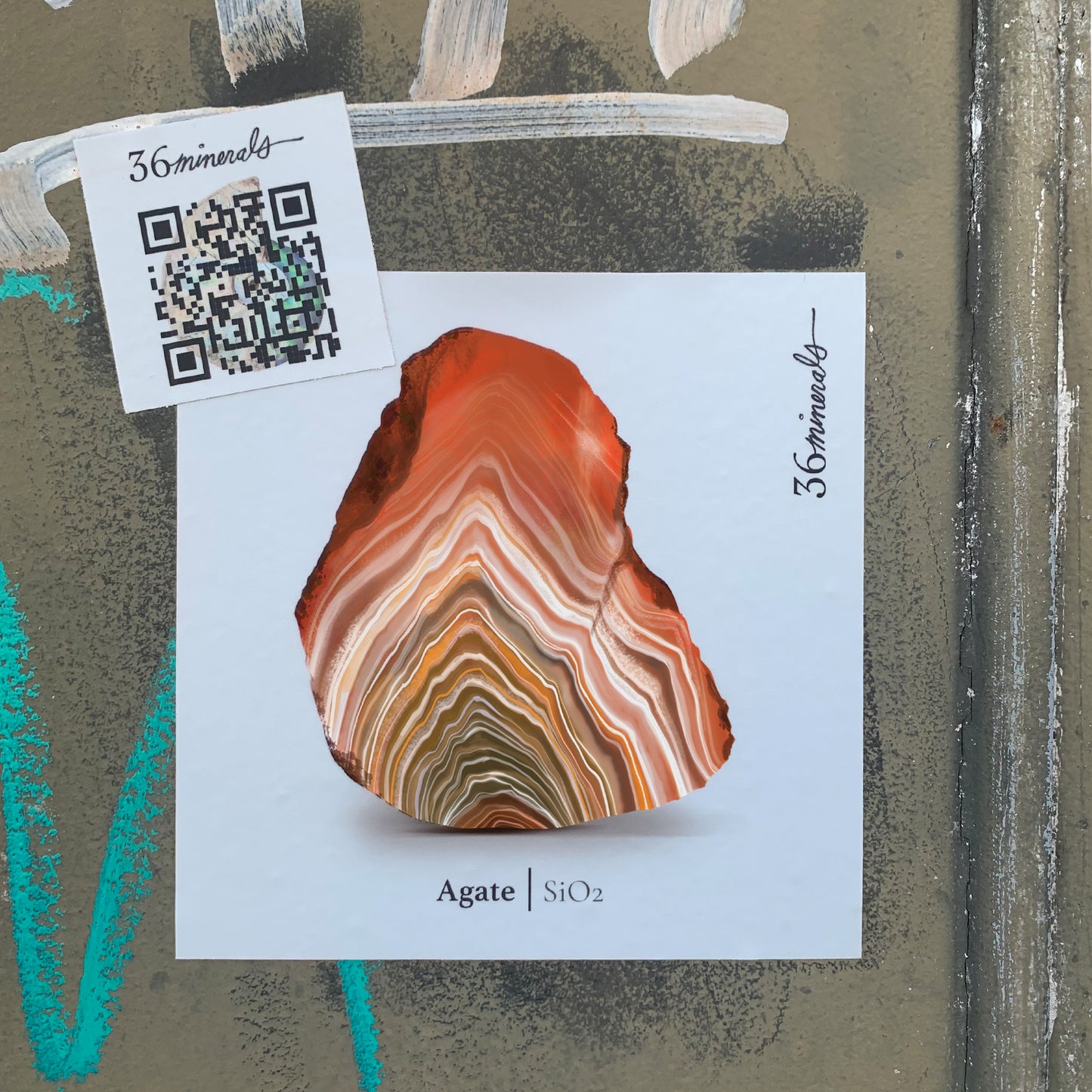 Agate Sticker