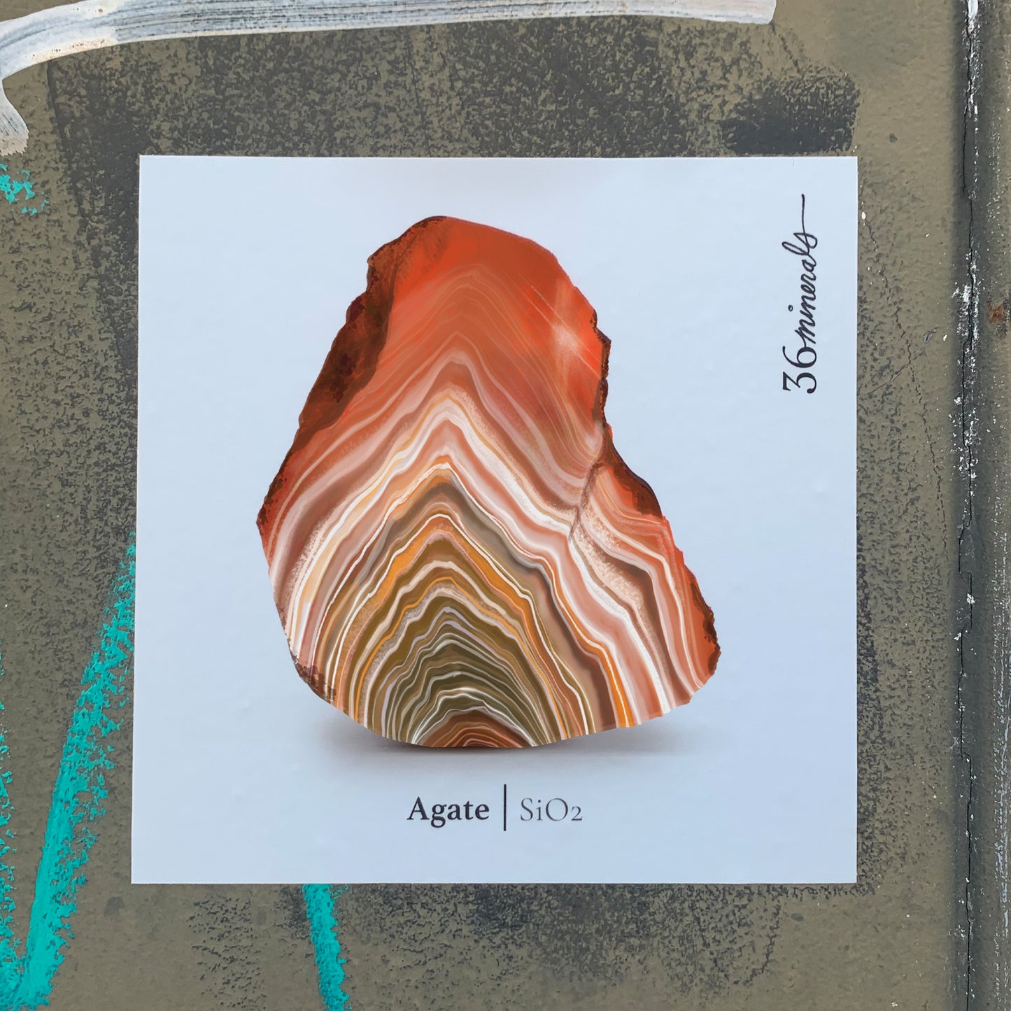 Agate Sticker